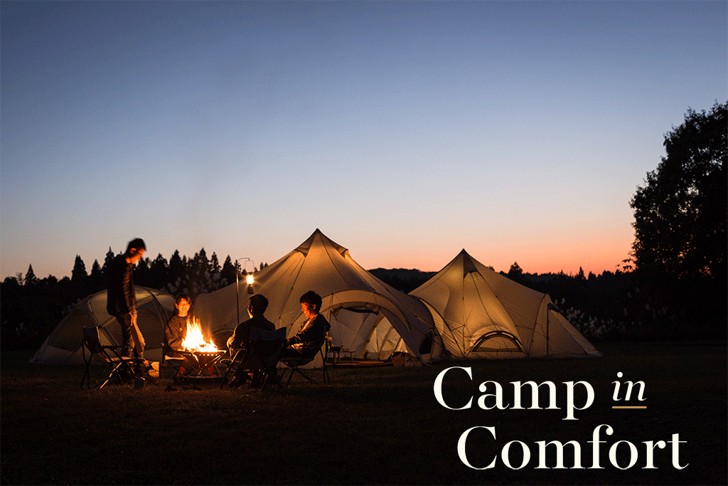 Snow Peak Landlock M Ivory Optionset 鎖地獸豪華隧道露營4人帳篷 FES-195 (3-4人帳篷)