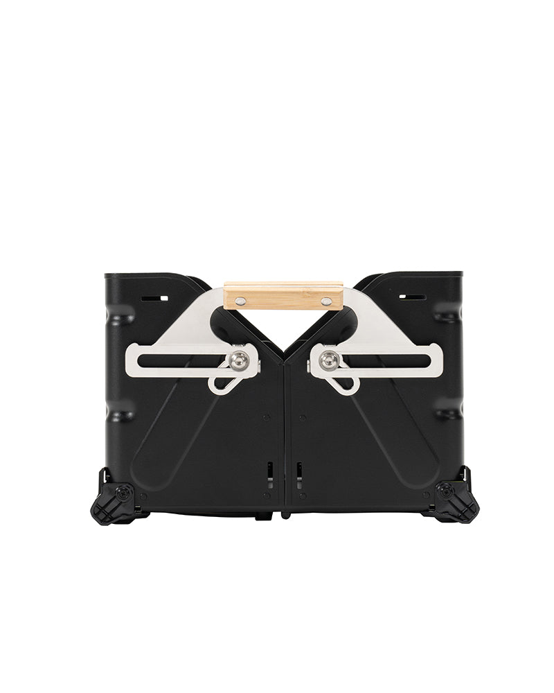 Snow Peak Stacking Shelf Container 25 Black 黑色收納箱25 FES-037-BK