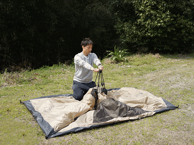 DOD One Touch Tent T2-629-TN 自動帳篷