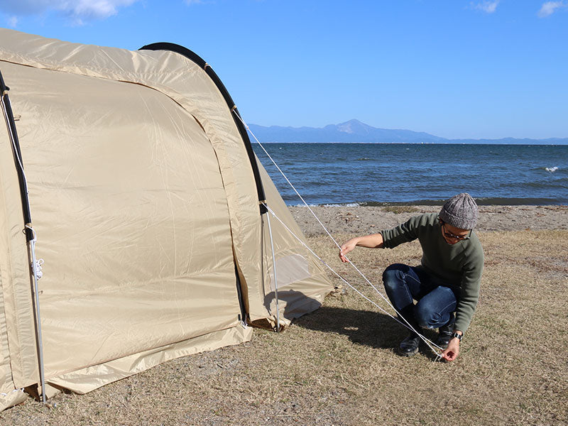 dod-kamaboko-tent-3s-t3-688-bk-帳篷3人的第43張露營產品相片