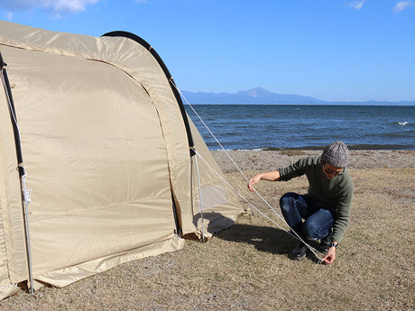 dod-kamaboko-tent-3s-t3-688-bk-帳篷3人的第43張露營產品相片