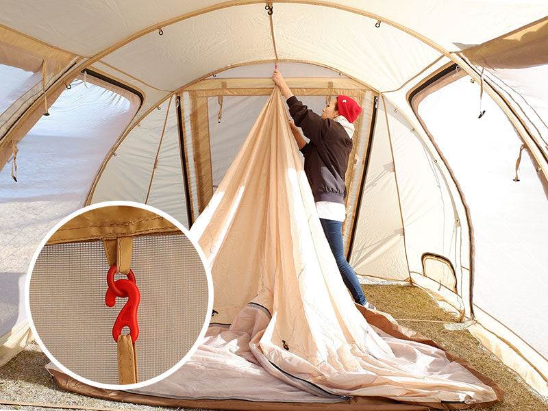 dod-kamaboko-tent-3s-t3-688-bk-帳篷3人的第44張露營產品相片