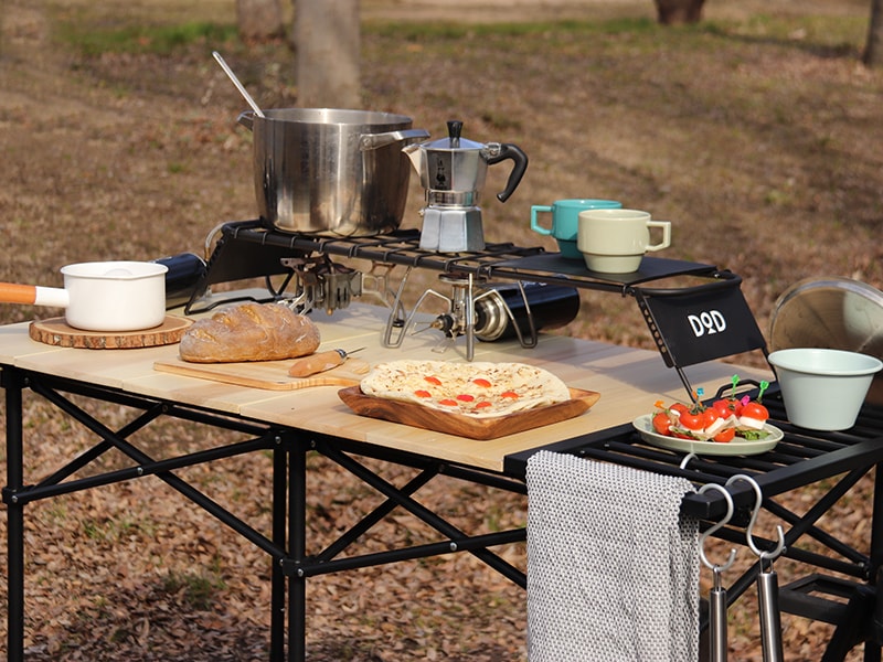 DOD Compact Kitchen Table 可伸縮露營焚火桌 TB1-567