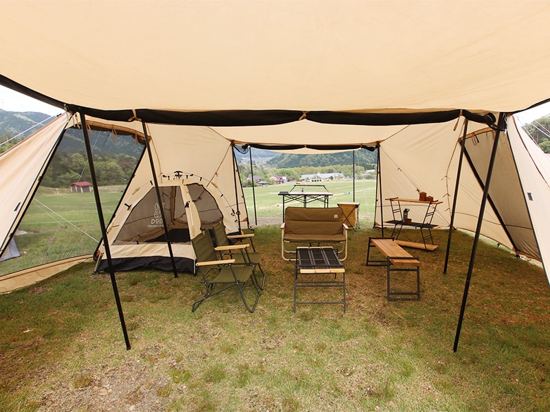 DOD Compact Kitchen Table 可伸縮露營焚火桌 TB1-567