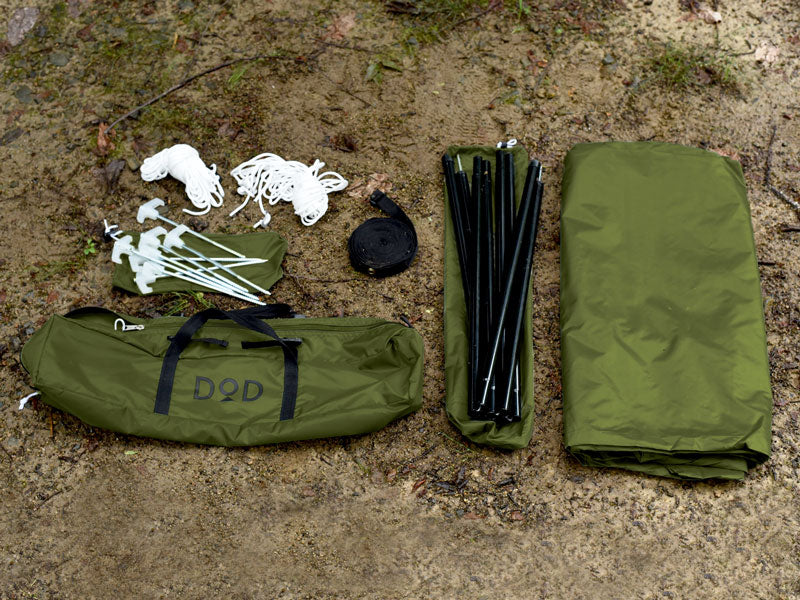 DOD Itsuka No Tarp TT5-631-BK / TT5-631-TN / TT5-631-KH 天幕