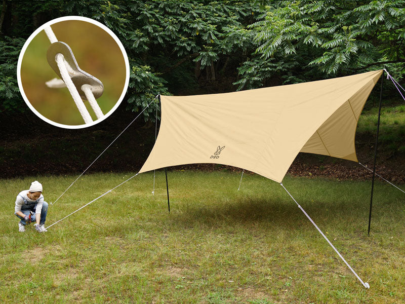 DOD Itsuka No Tarp TT5-631-BK / TT5-631-TN / TT5-631-KH 天幕