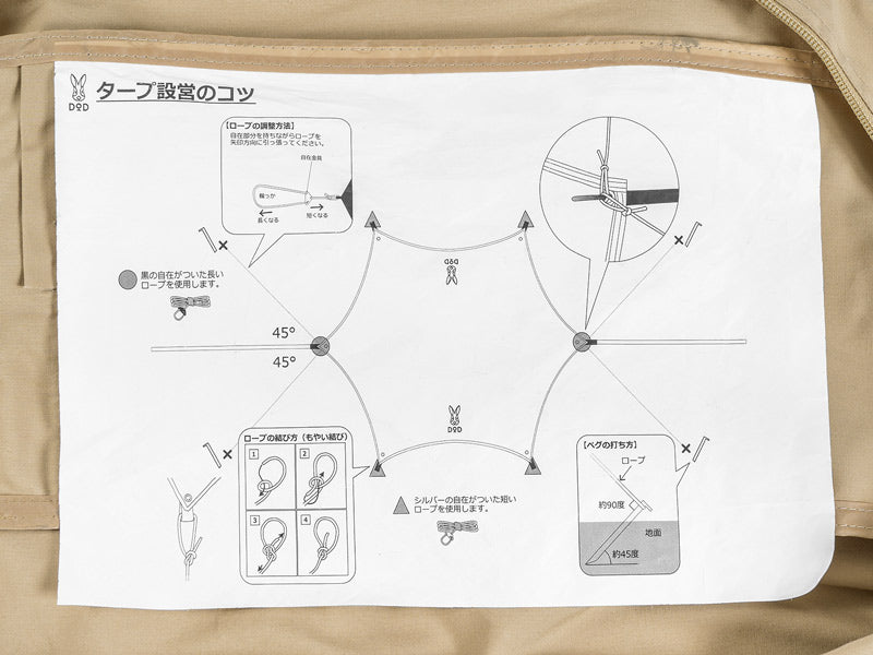 DOD Itsuka No Tarp TC TT5-919-BL 天幕