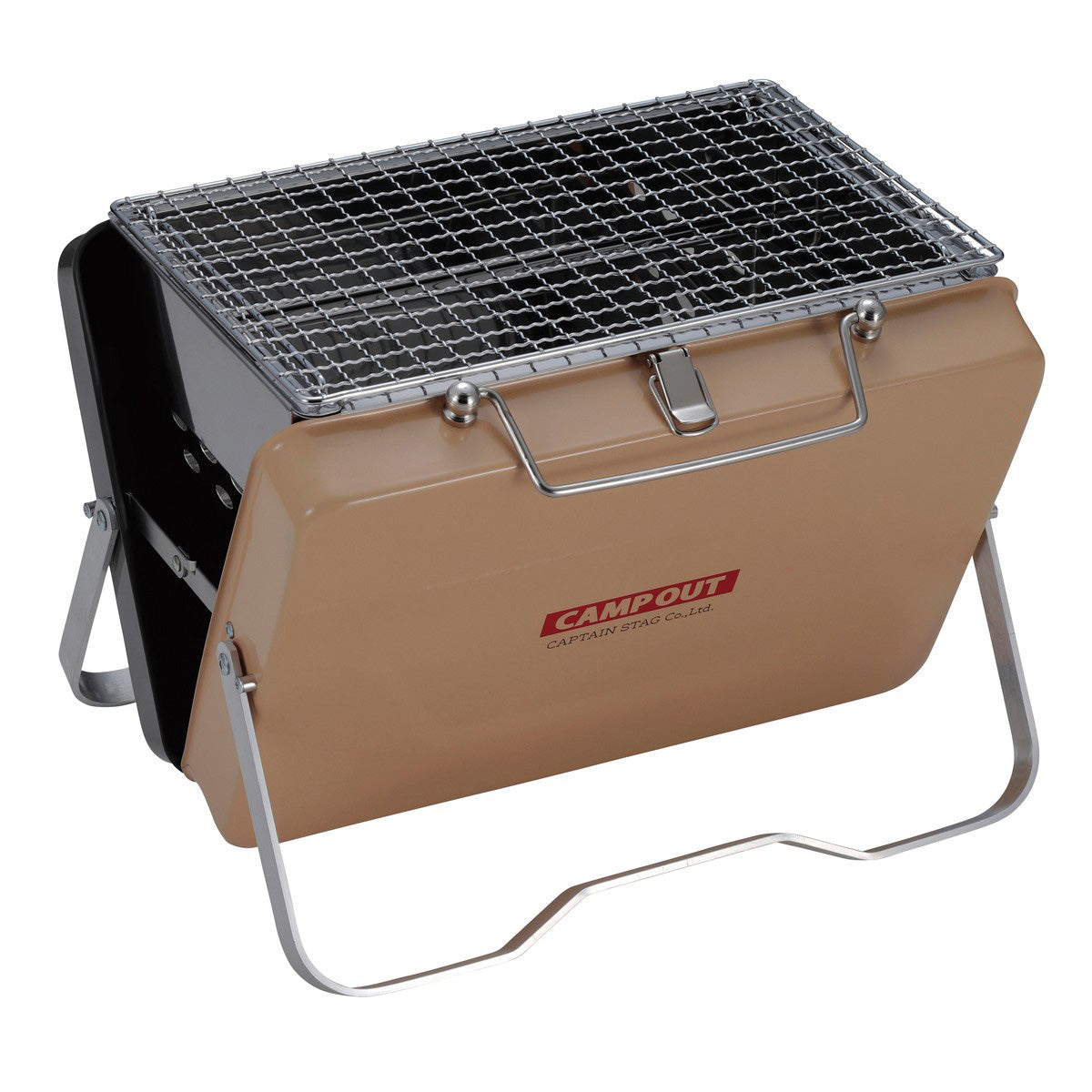 Captain Stag Iron Portable Grill 露營可摺疊爐頭 UG-0096