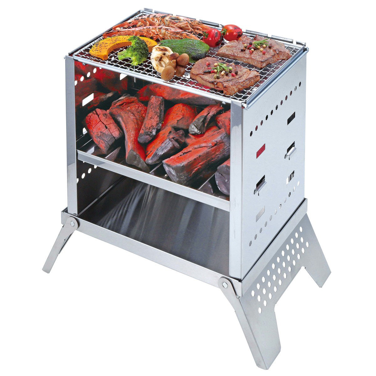 Captain Stag S/S Grill Plate (A4) 露營焚火台支架 UG-3304