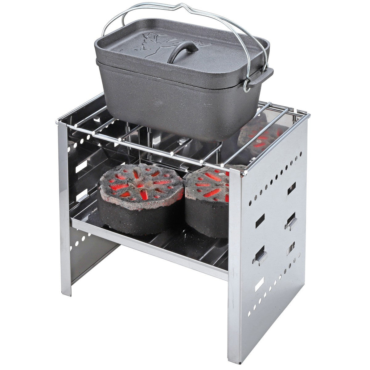 Captain Stag S/S Grill Stand 露營焚火台 UG-95