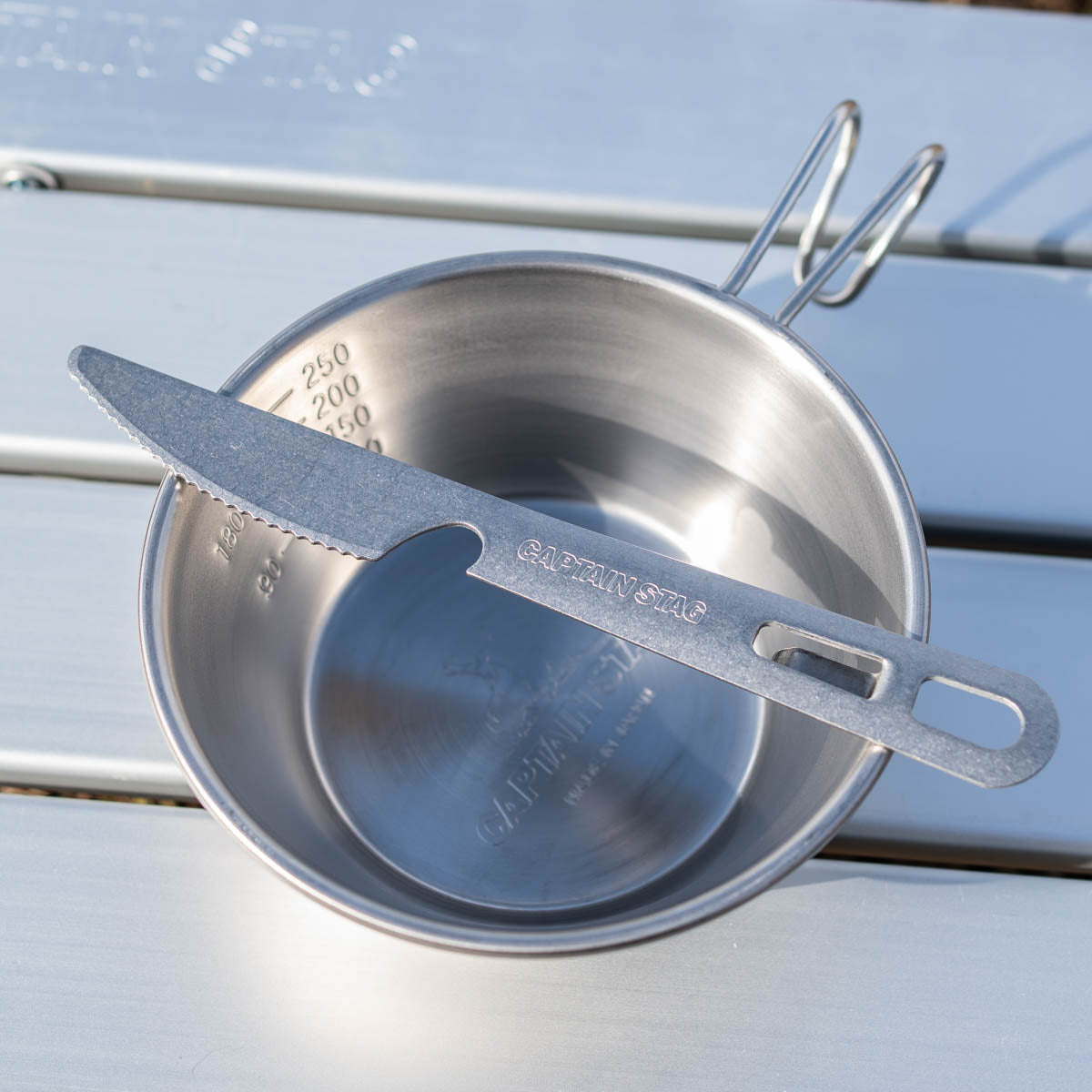 Captain Stag S/S Spoon, Fork, Knife Set 露營餐具套裝 UH-3037