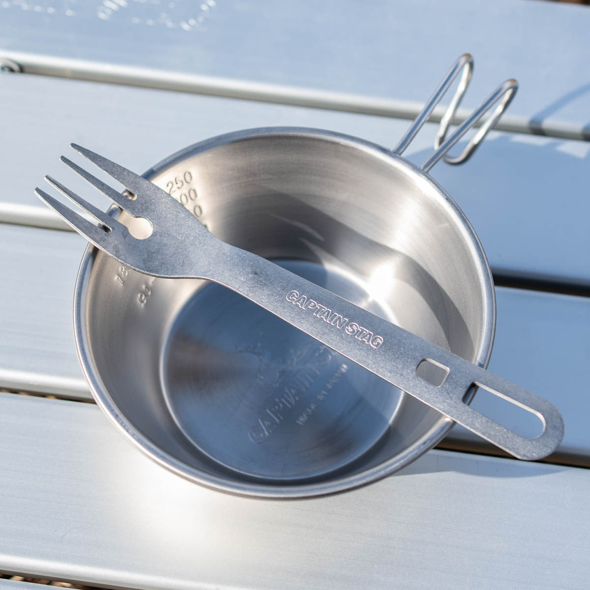 Captain Stag S/S Spoon, Fork, Knife Set 露營餐具套裝 UH-3037