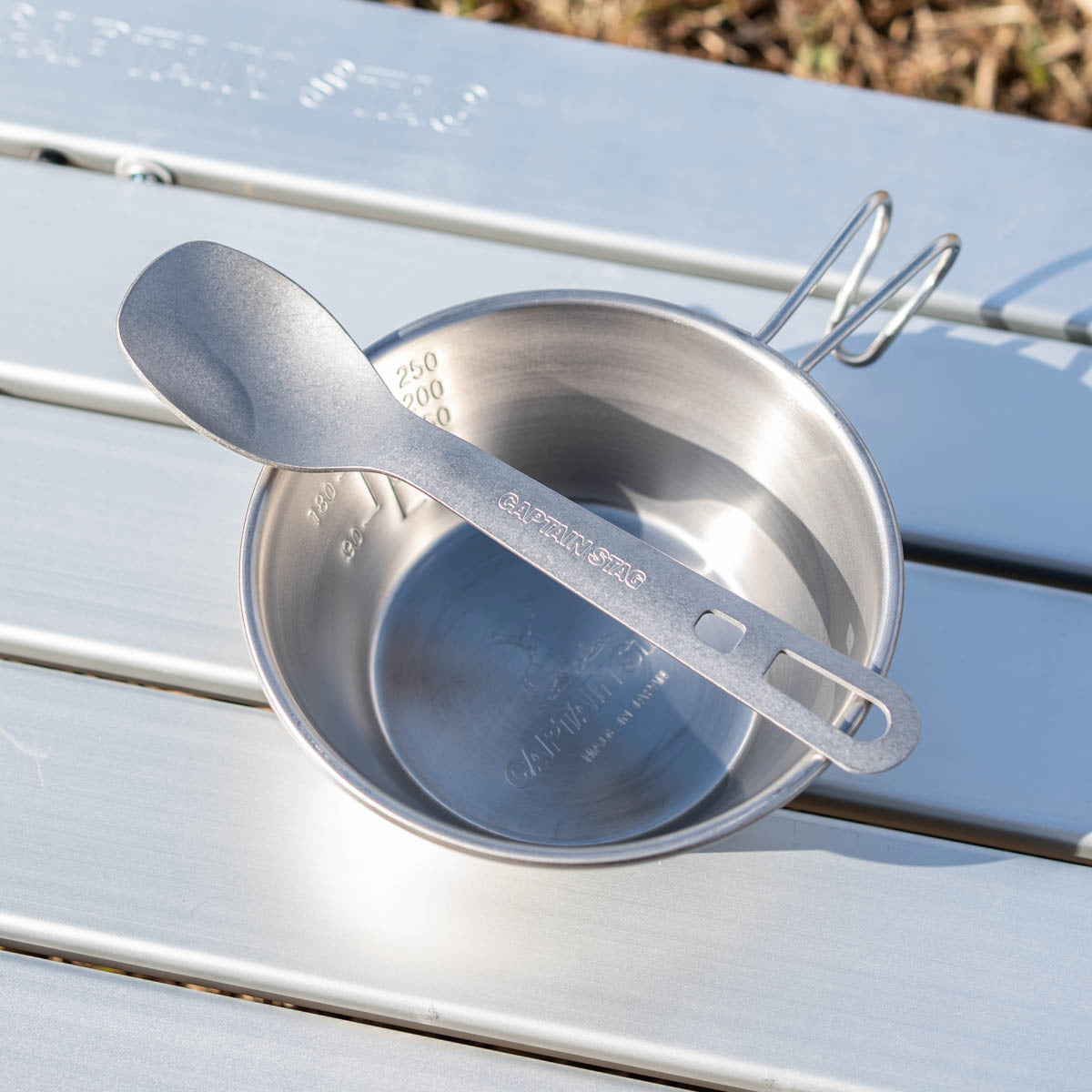 Captain Stag S/S Spoon, Fork, Knife Set 露營餐具套裝 UH-3037