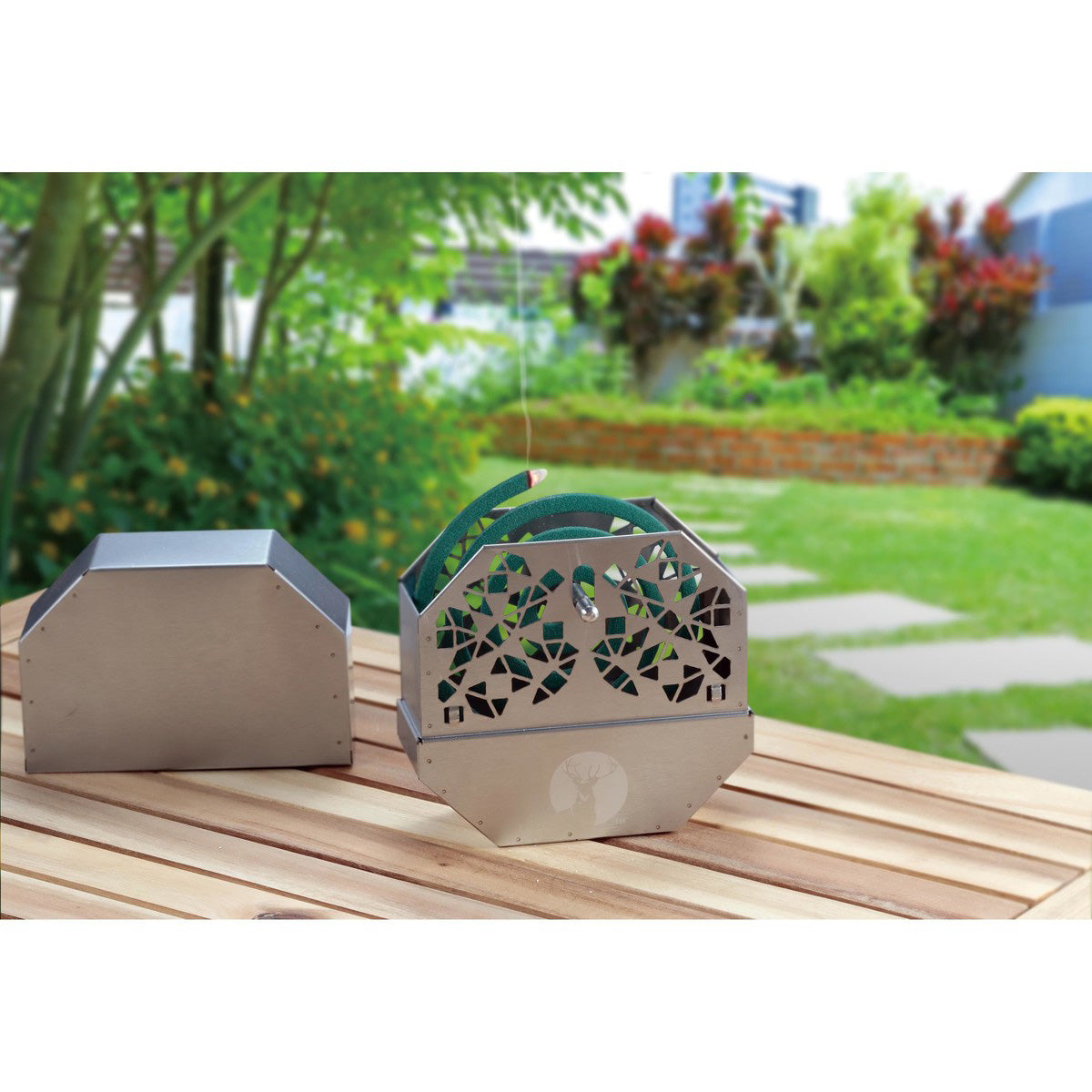 Captain Stag S/S Incense Stand & Case 露營蚊香座 收納盒 UP-2718