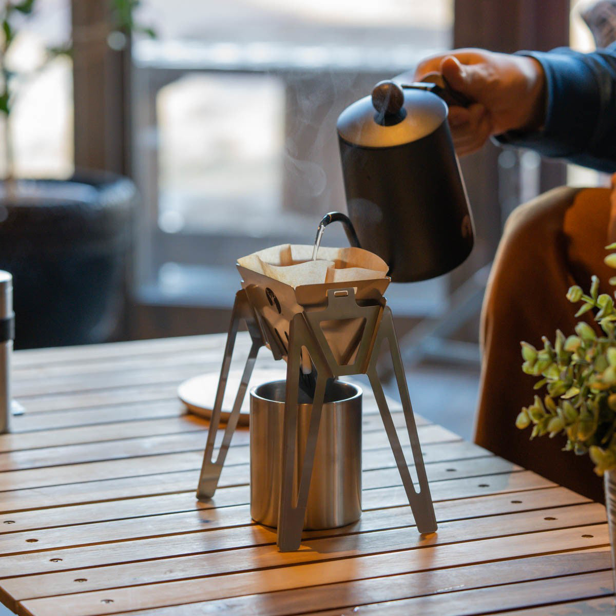 Captain Stag S/S Coffee Dripper 露營咖啡濾杯 UW-3560