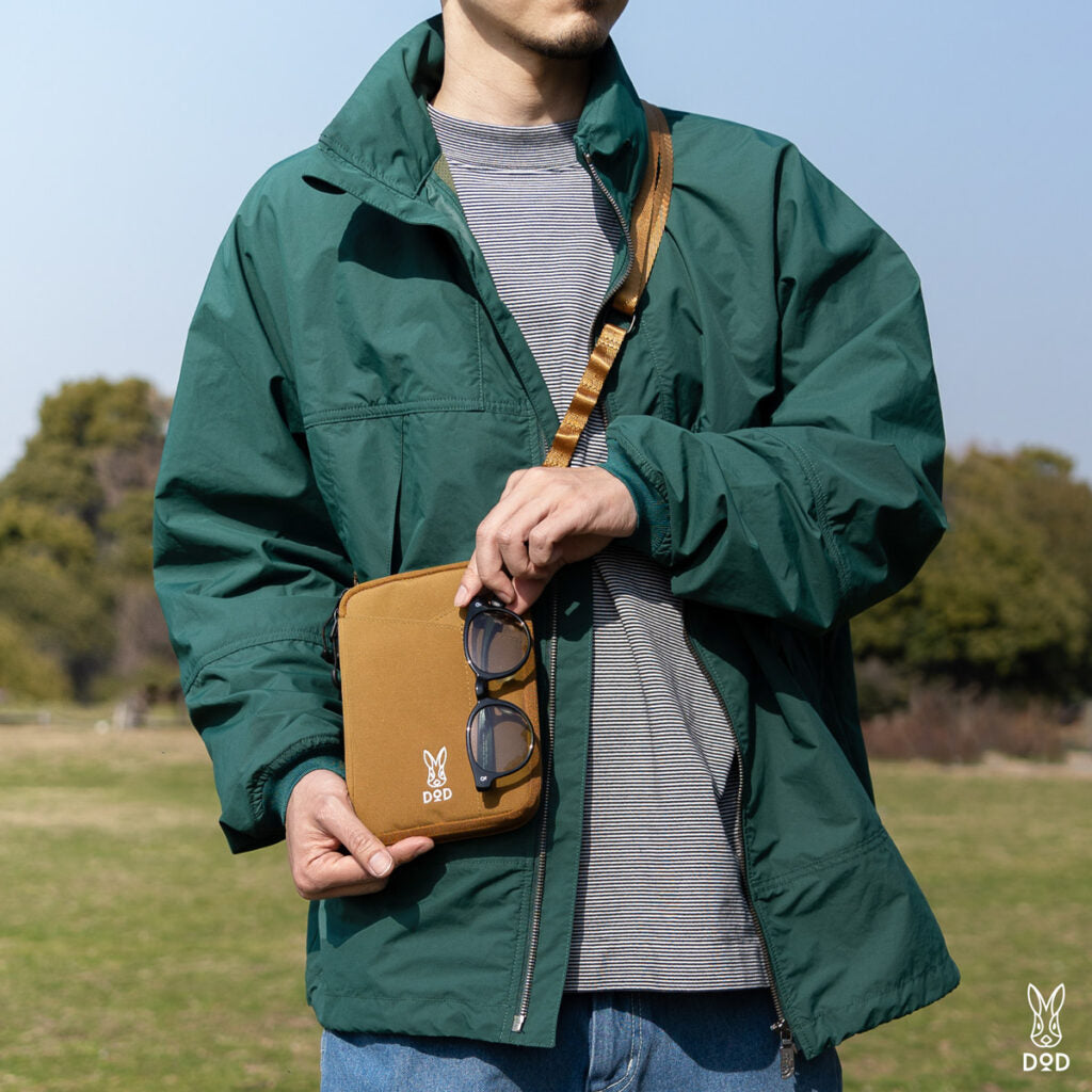 DOD Glasse Sacoche 小斜揹袋 BA030-BK黑色/BA030-CA駝色/BA030-BL藍色