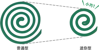 KINCHO日本金鳥 迷你小卷玫瑰味蚊香30片紙盒裝