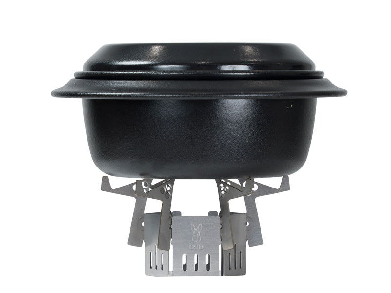 DOD Ashura No Gotoku 不銹鋼摺疊露營酒精膏爐 PP1-894-SL