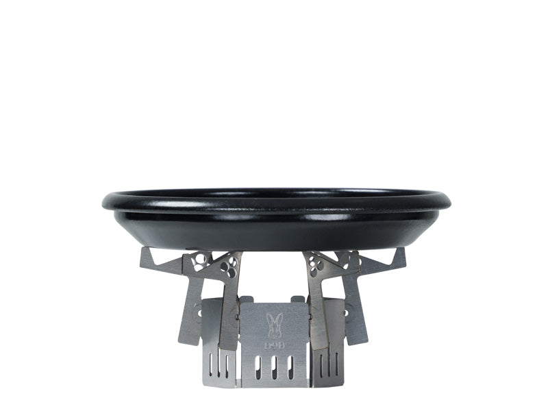 DOD Ashura No Gotoku 不銹鋼摺疊露營酒精膏爐 PP1-894-SL