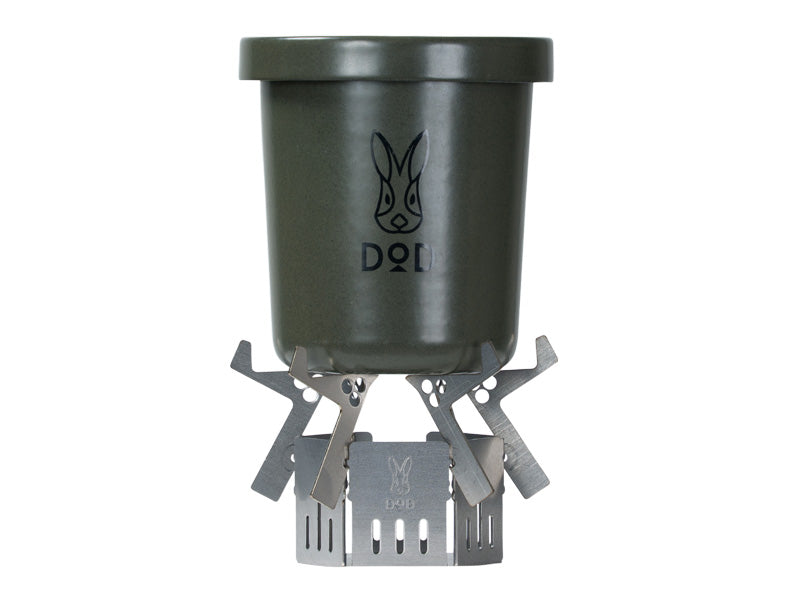 DOD Ashura No Gotoku 不銹鋼摺疊露營酒精膏爐 PP1-894-SL