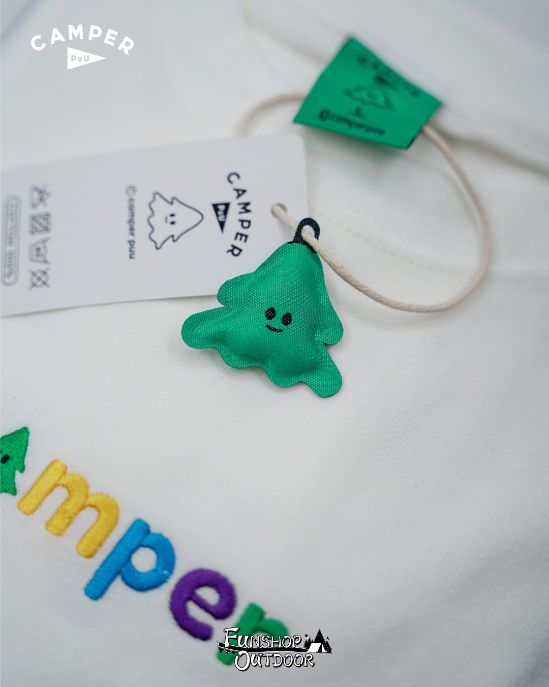 Camper Puu Rainbow Embroidered T Shirt T恤