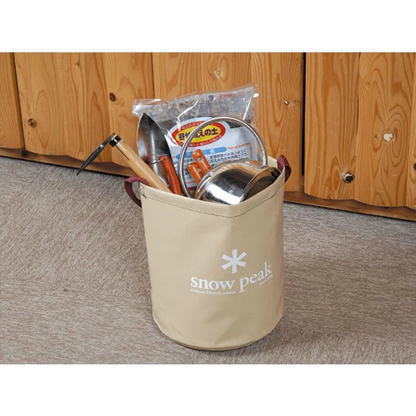 Snow Peak Camping Bucket 12L 軟式水桶 FP-152R