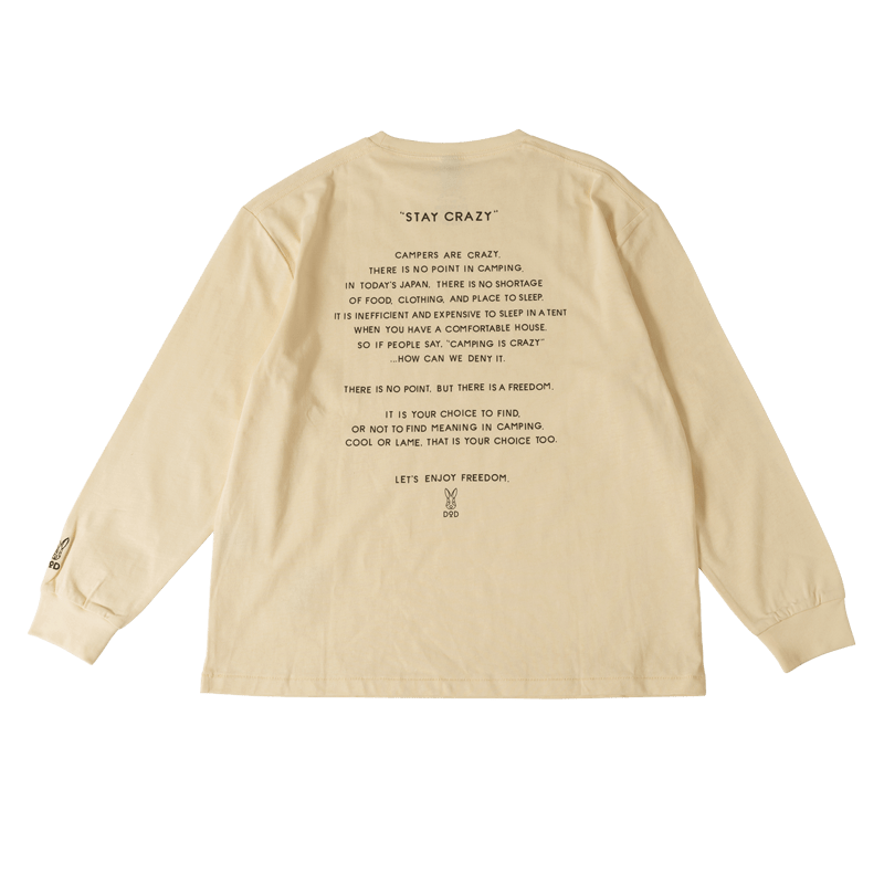 DOD USA Cotton Long Sleeves T-Shirt 長袖純棉T恤 TS020