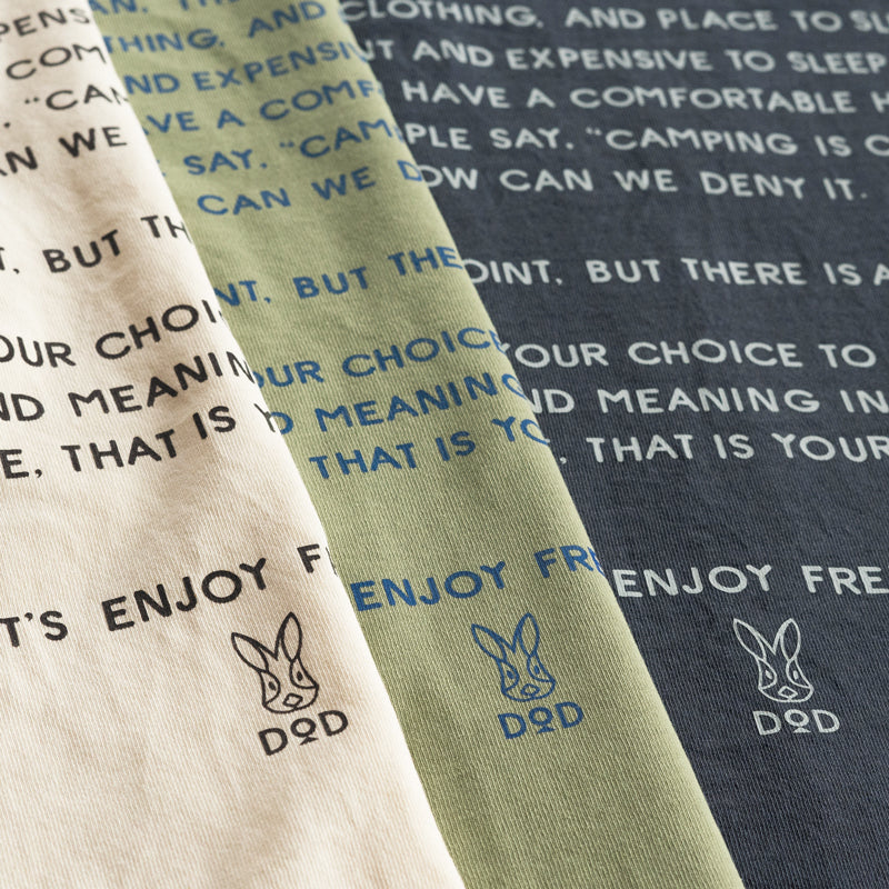 DOD USA Cotton Long Sleeves T-Shirt 長袖純棉T恤 TS020