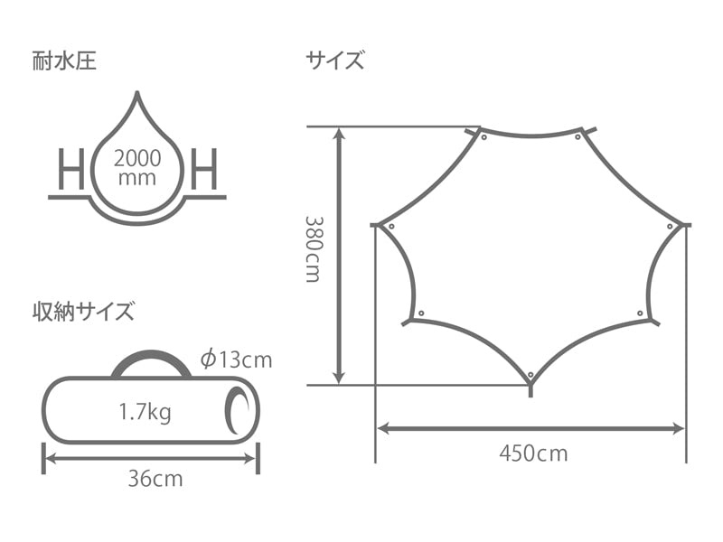 DOD Beetle Tarp TT5-655-TN