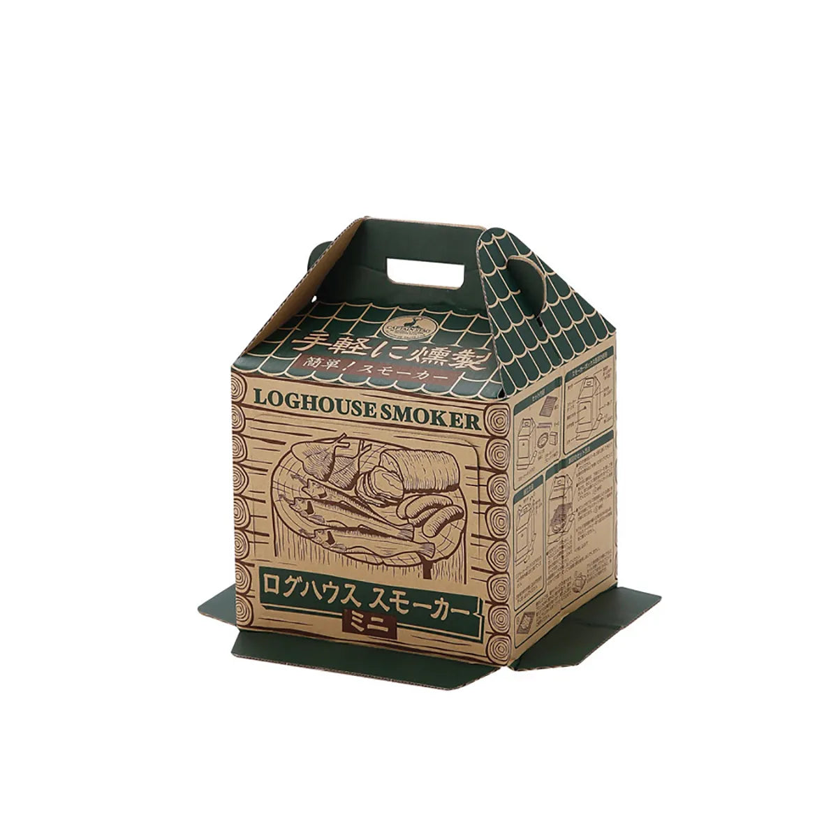 captain-stag-iron-grill-net-mini-木屋煙熏積木套裝-迷你版-ug-1053的第1張產品相片