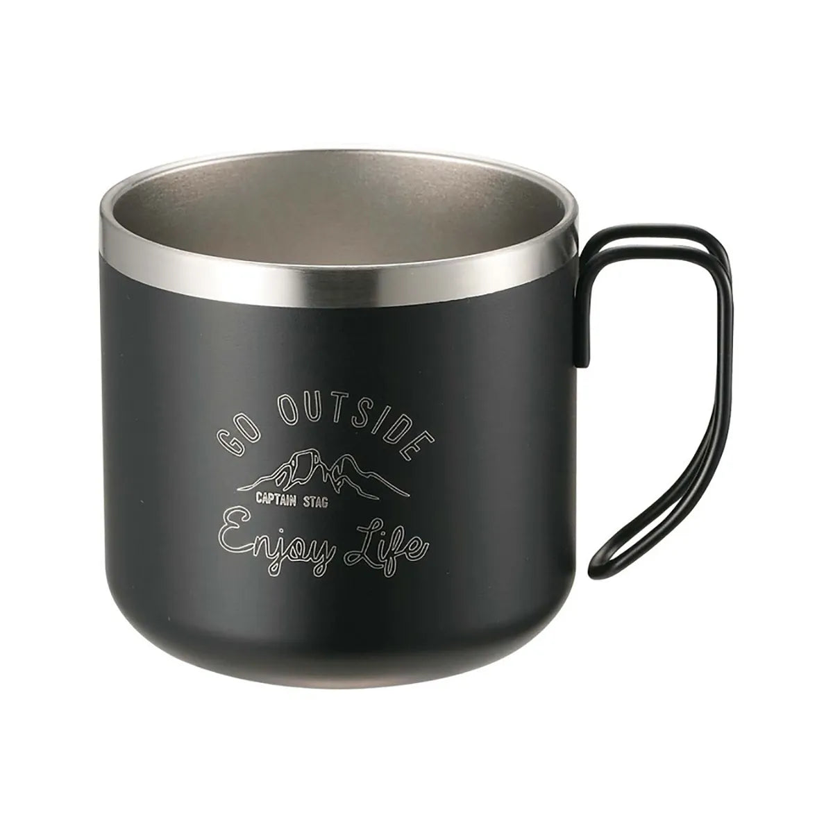 captain-stag-double-wall-mug-不銹鋼保溫杯-350ml-ue-3428-3429-3430-3431-3432-3433-3434-3435的第1張產品相片