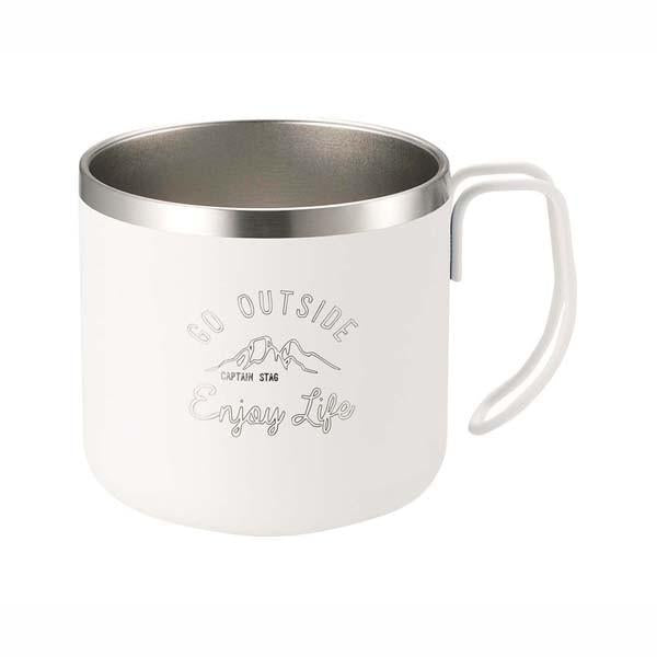captain-stag-不銹鋼雙層保溫杯-white-ue-3430-captain-stag-double-wall-mug-white-ue-3430產品介紹相片