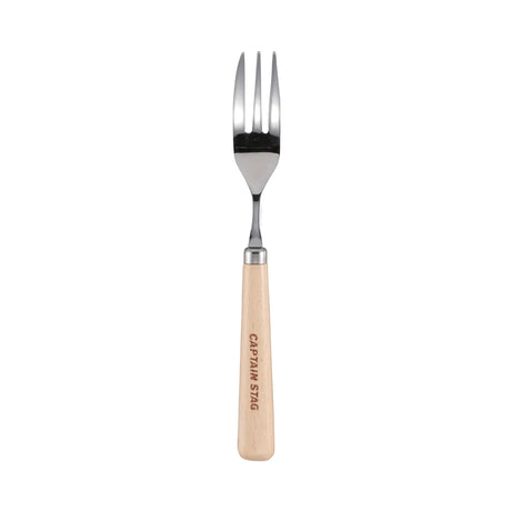 captain-stag-s-s-cutlery-little-fork-天然木叉15-8cm-uw-2008的第1張產品相片