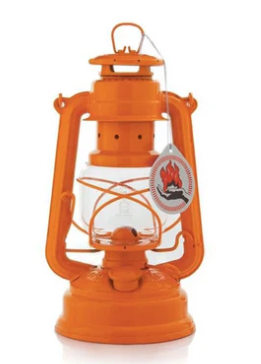 Feuerhand Hurricane Lantern 276 Pastel Orange