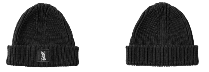 DOD Usagi Logo Basic Knit Cap Black HT102-BK-F 針織冷帽