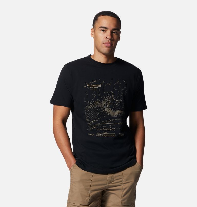 Mountain Hardwear El Cap Topo Short Sleeve Tee Black S23 OM6886