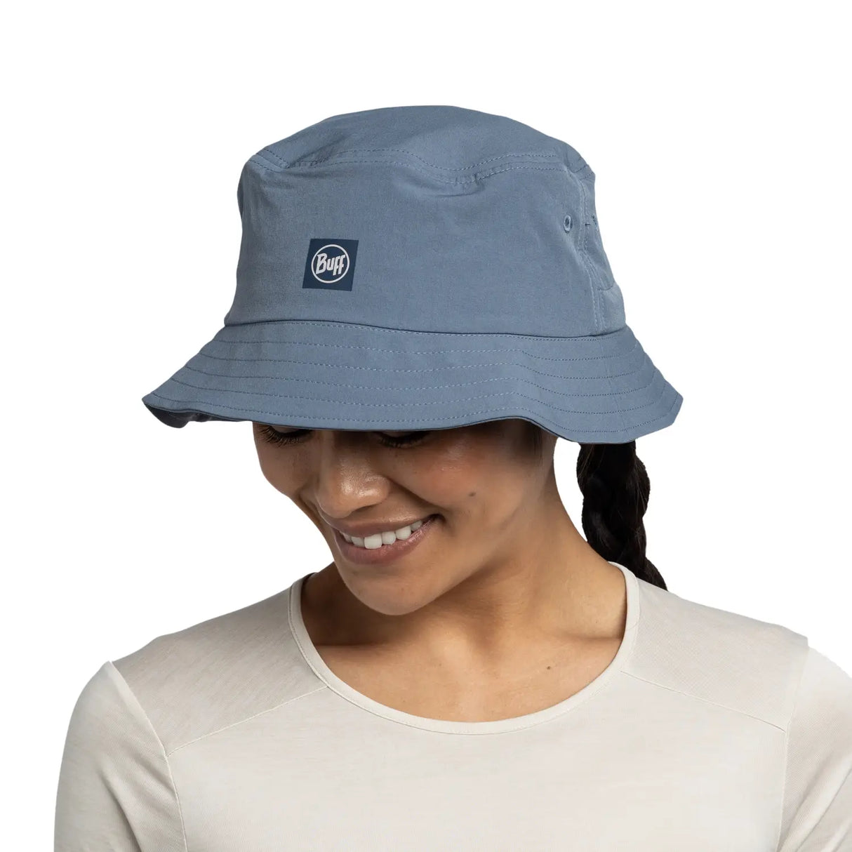 BUFF HT Adventure Buckеt Hat Solid Stone Blue L/XL 7579645