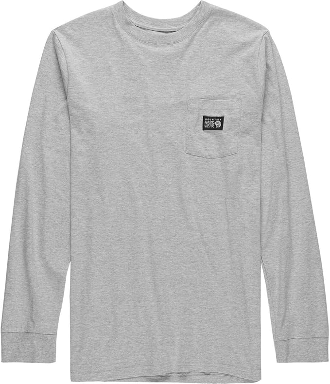 Mountain Hardwear Logo Label Long Sleeve Pocket T OM9700