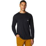 Mountain Hardwear Logo Label Long Sleeve Pocket T OM9700