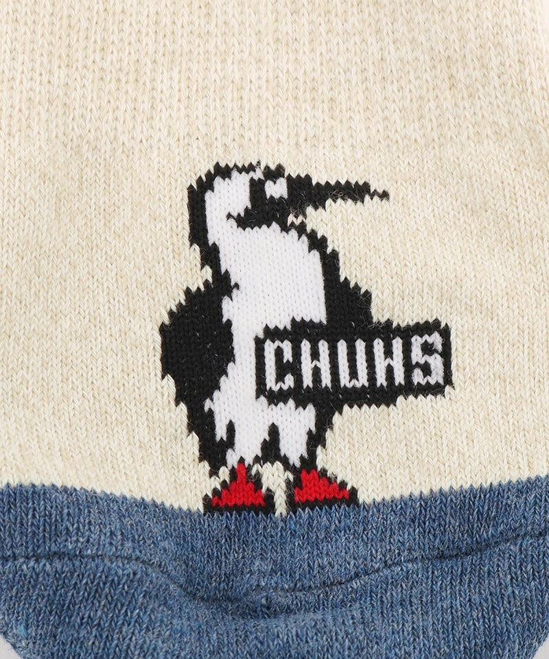 Chums 3P Booby CHUMS Ankle Socks 白灰綠短襪 (3對)