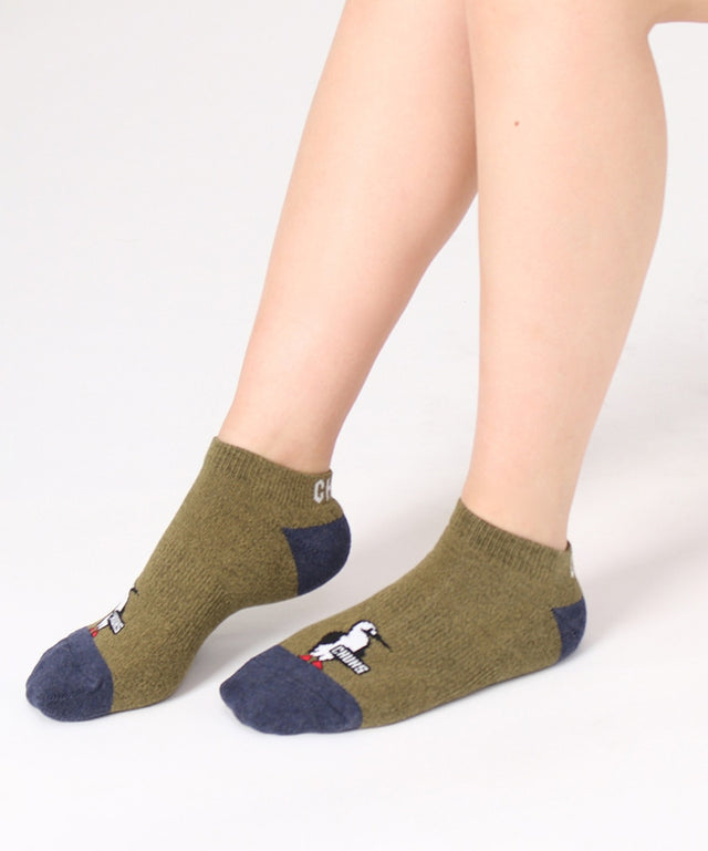 Chums 3P Booby CHUMS Ankle Socks 白灰綠短襪 (3對)
