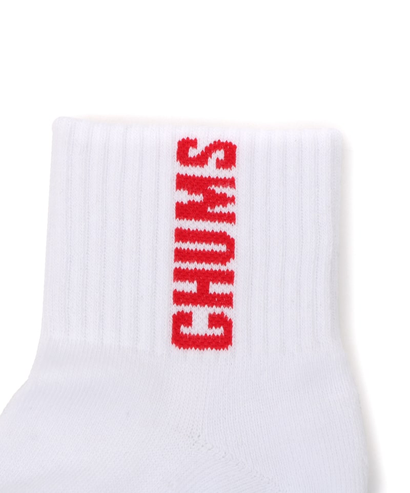 Chums 3P CHUMS Booby Crew Socks 黑白灰長襪 (3對)