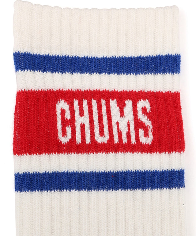 Chums 3P CHUMS Medium Socks 黑綠白長襪 (3對)