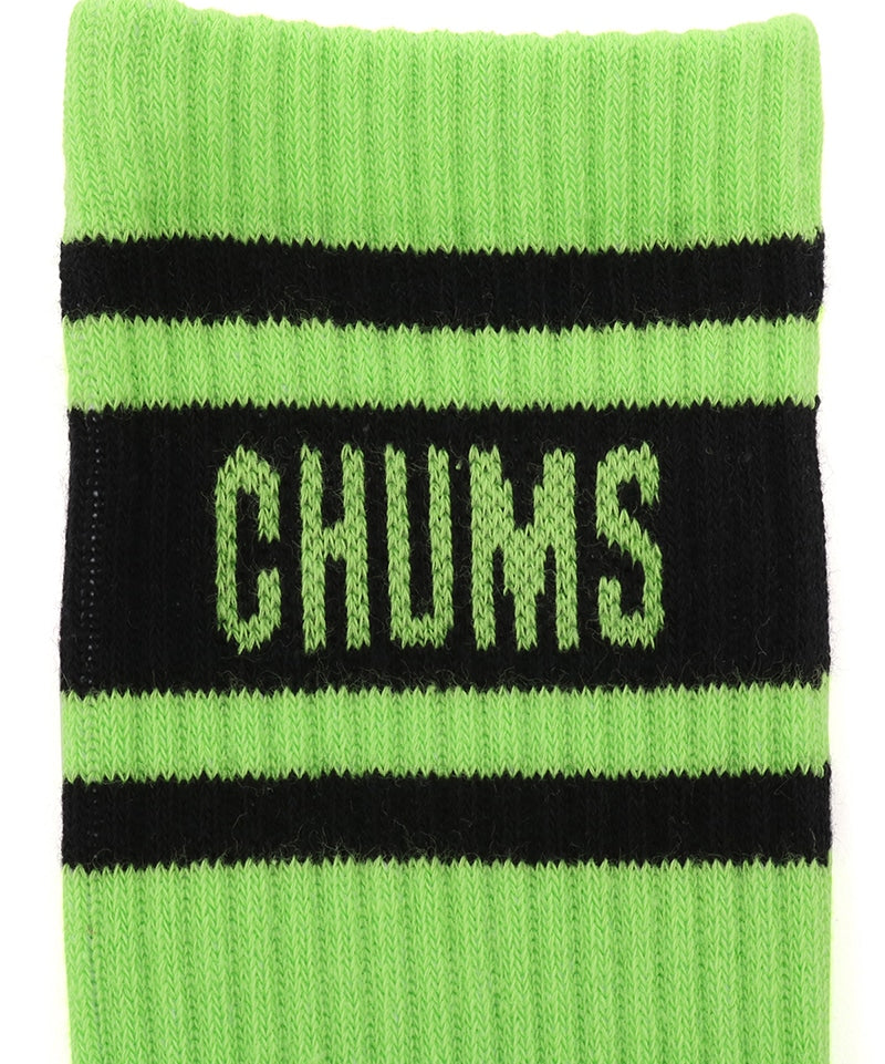 Chums 3P CHUMS Medium Socks 黑綠白長襪 (3對) CH06-1120