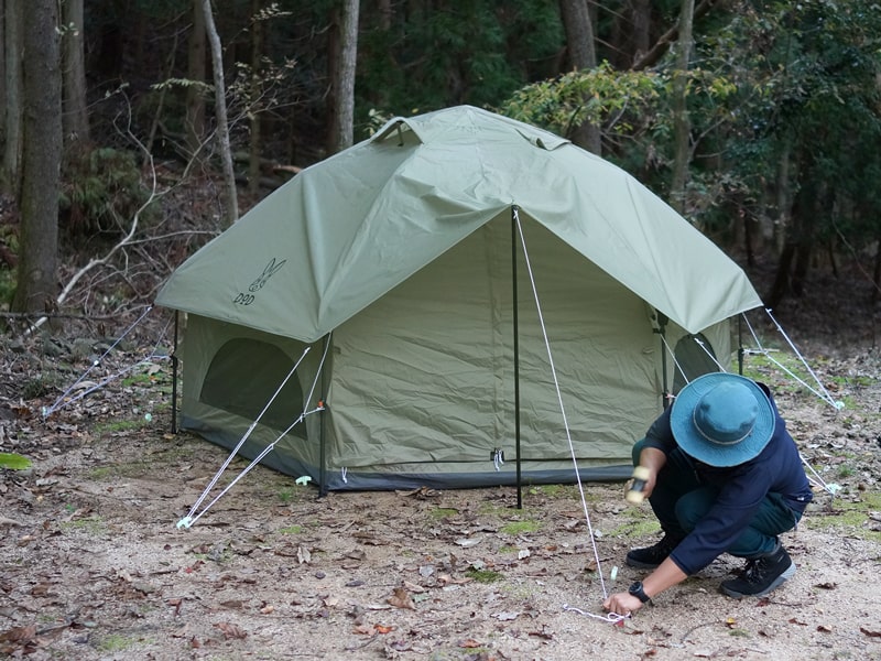 DOD Kinoko Tent 蘑菇營帳篷T4-610-KH - 日本DOD香港區代理Funshop
