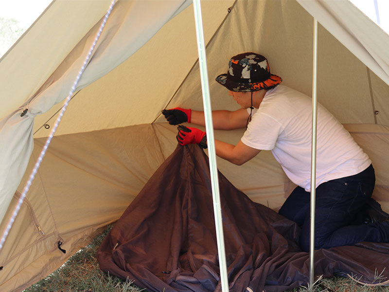 DOD Shonen Tent TC 棉布迷你二人一房一廳帳篷T1-757-TN - 日本