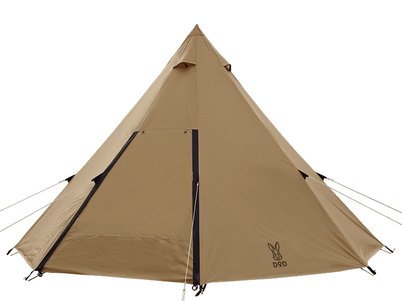 DOD 露營帳蓬 金仔營 T8-200-TN | DOD Big One Pole Tent T8-200-TN (5人或以上帳篷)