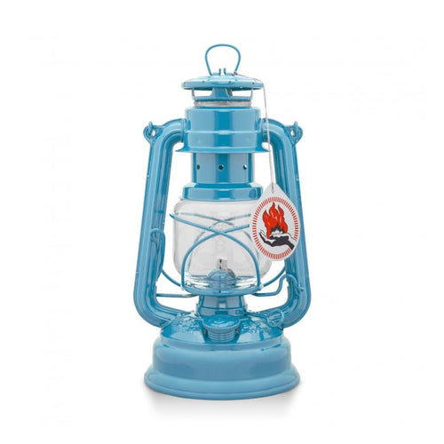 Feuerhand Hurricane Lantern 276 Pastel Blue