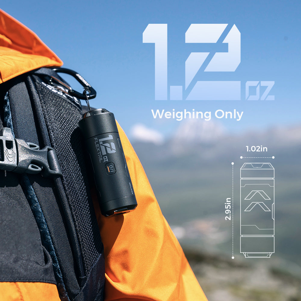Flextail Zero Pump 超輕量戶外充氣泵$254現貨(連電池, 多種充氣