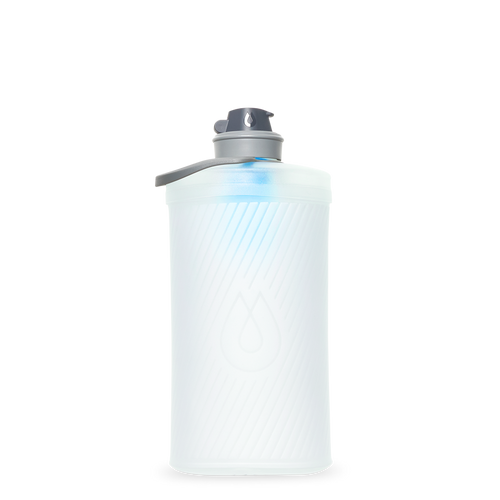 HydraPak Flux Filter Bottle 1.5L Clear/HP Blue 軟式摺疊水樽(連濾水器)